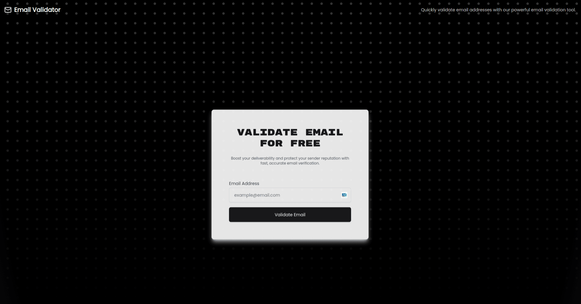 Email Validator